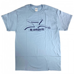 T-shirt AO Worlwide bleu
