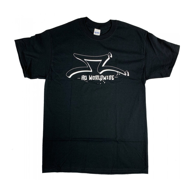 AO T-shirt Worldwide black