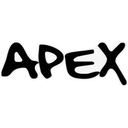 Apex Logo black Sticker