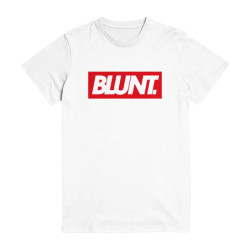 T-shirt Blunt Logo Rouge