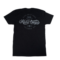 T-shirt AO Calligraphy noir