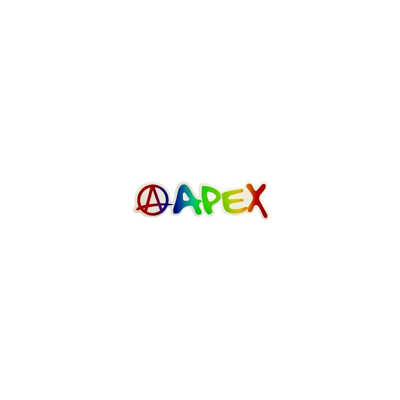 Apex Scooter Logo Rainbow