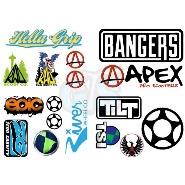 PLAQUETTE STICKERS - Gotrott Scooter